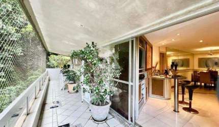 Apartamento 4 quartos, 1 suíte, 3 vagas no Alto Leblon