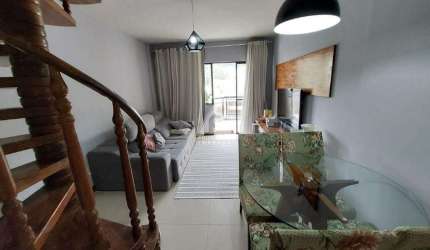 Apartamento duplex tipo cobertura, 4 quartos, 1 suíte, 1 vaga escriturada, com 143m² em Vila Isabel - RJ.