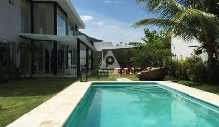 Casa com 4 suítes, 400m² de área construída e 1000 m² de terreno, Reserva do Itanhangá.