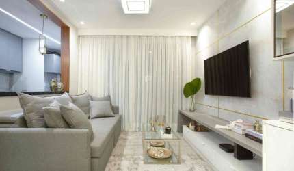 Apartamento 2 quartos , 1 suíte com closet, 1 vaga, no Condomínio Viure, Ilha Pura