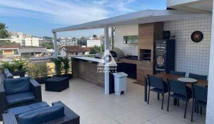Cobertura Duplex ,2 quartos, 1 vaga,154 m2 no Pechincha.