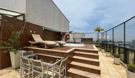 Cobertura Duplex à venda, 05 quartos (sendo 03 suítes), 03 vagas, PENÍNSULA, BARRA DA TIJUCA - RIO DE JANEIRO/RJ