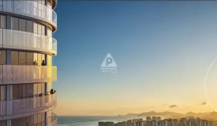 Apartamento tipo estúdio e lazer completo na charmosa Torre Niemeyer 360 - Barra da Tijuca