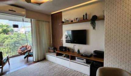 3 quartos, 2 suites, varandão, vista livre, sol da manha, reformado, portaria 24h, playground