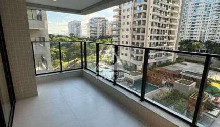 Apartamento à venda, 02 quartos, 01 suíte, 02 vagas, BE Península - Rio de Janeiro/RJ
