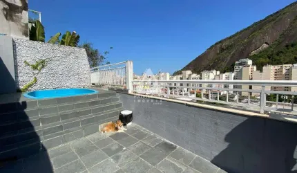 Cobertura linear e única à venda, 4 quartos, 3 suítes, 2 varandas, 2 vagas, Copacabana - RIO DE JANEIRO/RJ