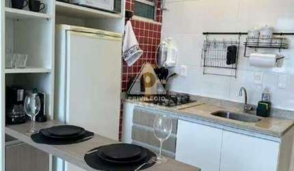 Oportunidade! Studio reformadisimo vista mar pronto para investidores!