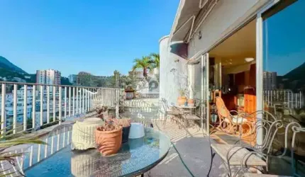 COBERTURA DUPLEX COM 4 QUARTOS, 5 BANHEIROS, PISCINA E 1 VAGA NA ESCRITURA!! 186M²