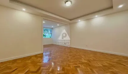 Leblon - Apartamento charmoso de 3 quartos com vaga com 122m2