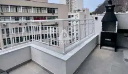 Apartamento Cobertura 1 Quarto c/ dependência - Vaga na escritura! - Copacabana