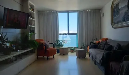 Lindo 3 quartos com vaga, vista mar.