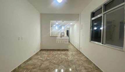Apartamento reformado de 2 quartos com vaga em Copacabana