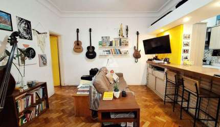 Apartamento com 2 quartos (1 suíte) 58m2 em Botafogo/Flamengo, RJ