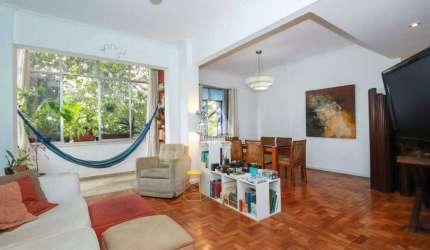 Botafogo! Sala, 3 quartos, vaga, 98m²