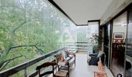 Apartamento 4 quartos, 2 suites, varanda, vaga, 228 m², Lagoa