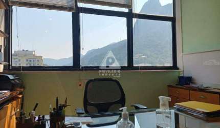 Espetacular Salão, 100m2, Andar Alto, Vista panorâmica Pão de Açúcar e Cristo Redentor. 2 Vagas