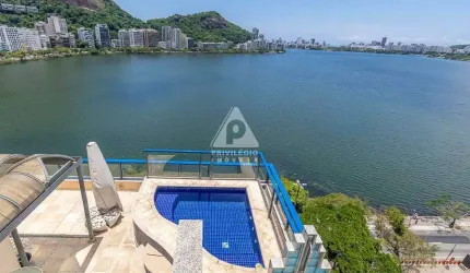 Cobertura à venda, 4 quartos, 4 suítes, 4 vagas, Lagoa - RIO DE JANEIRO/RJ