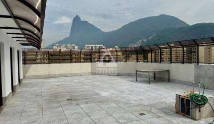 Cobertura Linear de 353 m² com Vista Panorâmica – Cristo Redentor e Pão de Açúcar.