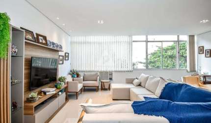 Apartamento 3 QTS, 180m², 1 suíte, vaga e dependência completa na Tijuca.