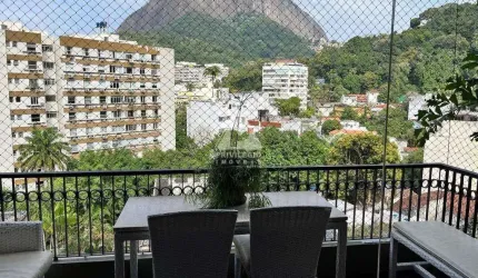 4 quartos,186m² com varanda, Infra-estrutura total na Gávea