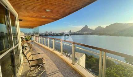 Apartamento à venda, 4 quartos, 1 suíte, 2 vagas, Lagoa - RIO DE JANEIRO/RJ