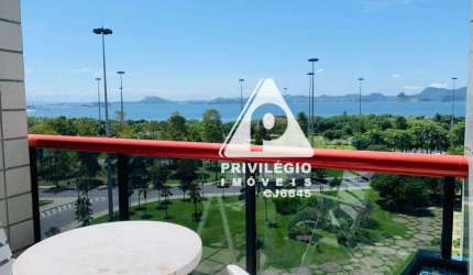 Flat com vista panoramica para baia de guanabara!