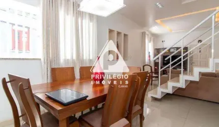 Casa de rua à venda, 3 quartos, 2 suítes, 1 vaga, Catete - RIO DE JANEIRO/RJ
