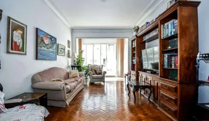 Apartamento de 3 quartos (1 suíte), dependência completa, 156m², vaga de garagem - Copacabana
