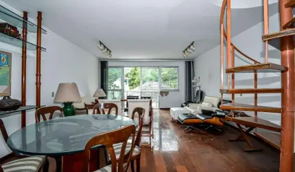 Cobertura à venda, 4 quartos, 1 suíte, 1 vaga, Cosme Velho - RIO DE JANEIRO/RJ