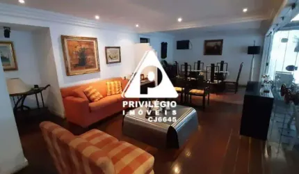 Casa de rua à venda, 4 quartos, 1 suíte, 2 vagas, Laranjeiras - RIO DE JANEIRO/RJ