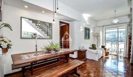 Cobertura duplex à venda, 3 quartos, 2 suítes, 2 vagas e infra em Laranjeiras