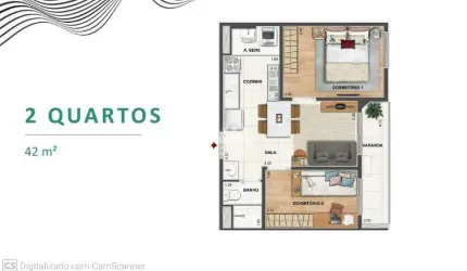 Apartamento à venda, 2 quartos, Santo Cristo - RIO DE JANEIRO/RJ