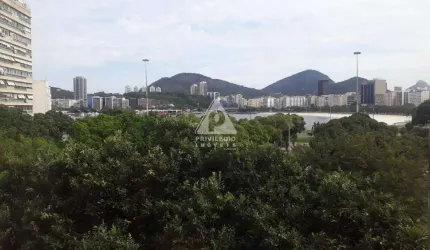 Apartamento 3 quartos no Flamengo com vista para Praia de Botafogo e 1 vaga de garagem