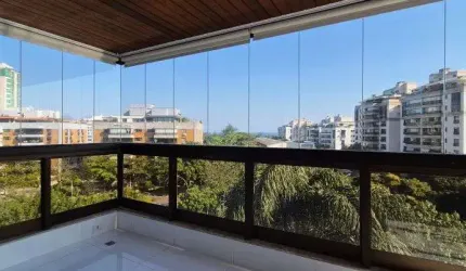 Maravilhosa cobertura com 304 m2 Av Lúcio Costa 4 quartos Barra da tijuca