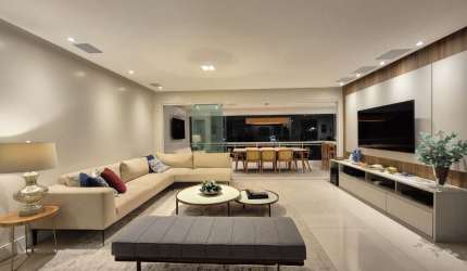 Apartamento 3 suítes com sala ampliada 180 m2 vista mar Greenville Ludco