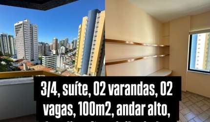 Apartamento a venda 3/4 sendo 1 suíte 100 m2 no Caminho das Árvores