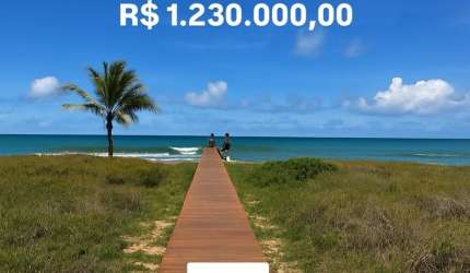 Village a venda 3/4 sendo 2 suítes 81 m2 UNIQUE – Itacimirim | Pé na Areia