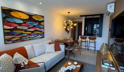 Apartamento 2 suites 64 m² Águas de Guarajuba | Decorado à Venda – Totalmente Mobiliado!