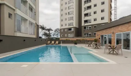 Apartamento no Bosques de Palermo com 1 suíte + 2 quartos à venda no bairro Glória