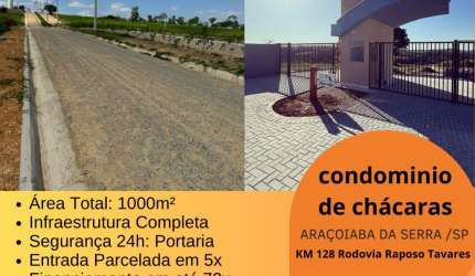 Sua chacrinha no Interior de SP