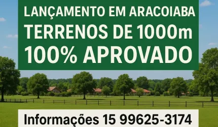 Terrenos 100% aprovados!!!