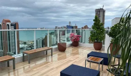 Apartamento para venda com 57 metros quadrados com 2 quartos em Meireles - Fortaleza - Ceará