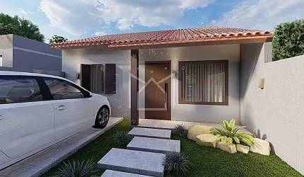 Casa em condomínio fechado à venda na Rua Alcides Gomes, Caça e Pesca, Gravataí, 55 m2 por R$ 249.000