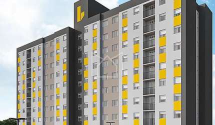 Apartamento com 2 quartos à venda na Rua Otávio Schemes, 1520, Barnabé, Gravataí, 47 m2 por R$ 229.000