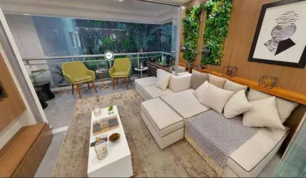 Apartamento de 81 M² com 3 dormitórios, lavabo, 2 vagas de garagem