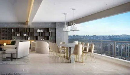 Apartamento pronto de 244 M² no Ibirapuera, com 4 suítes.