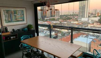 Apartamento com 1 quarto à venda na Rua Américo Brasiliense, 2224, Chácara Santo Antônio, São Paulo por R$ 1.100.000