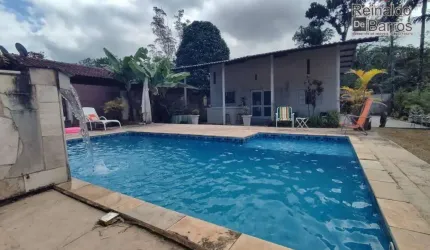 Chácara com 3 dormitórios e piscina à venda, 1250 m² por R$ 650.000 - Jardim Aguapeú - Itanhaém/SP