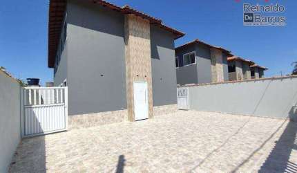 Casa com 2 dormitórios à venda, 58 m² por R$ 210.000,00 - Suarão - Itanhaém/SP