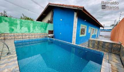 Casa com 2 quartos e piscina à venda por R$ 300.000 - Jd Nossa Senhora Do Sion - Itanhaém/SP